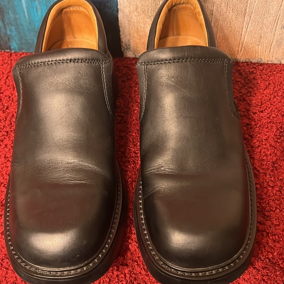 Frye Captain Black Leather Chunky Slip on shoe size 8 main image 8